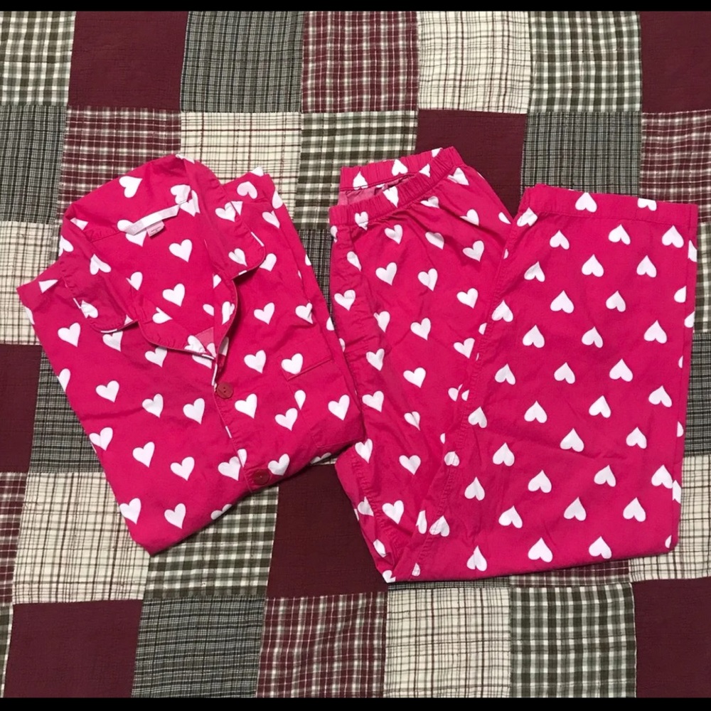 Victoria’s Secret Heart Pajama Set